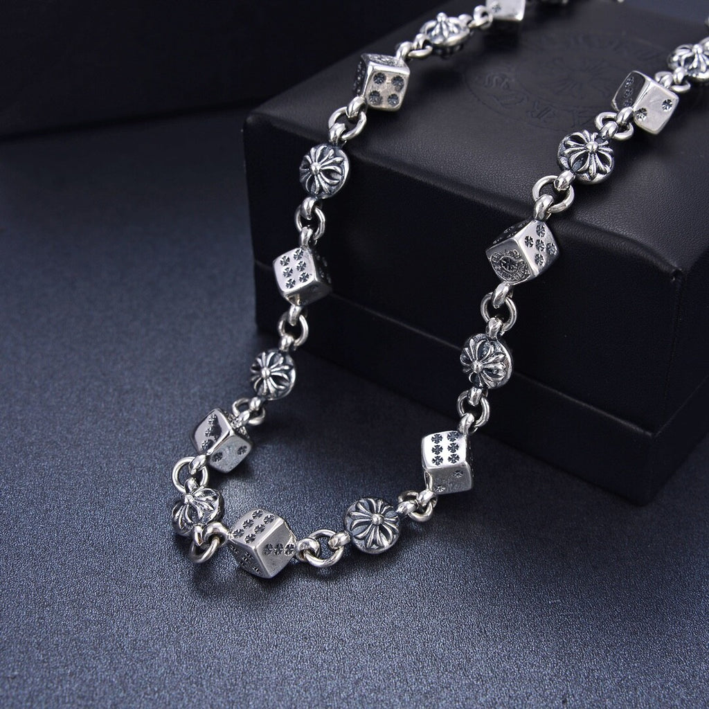 Chrome heart Dice Chain